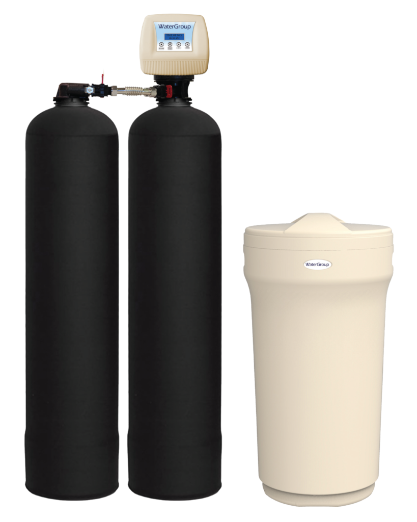 Commercial water softener system ensuring clean water and reduced mineral buildup